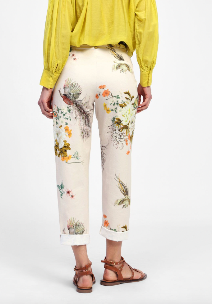 PANTALONE STAMPA FLORELE