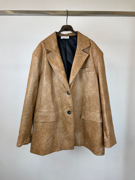 BLAZER OVER IN ECOPELLE