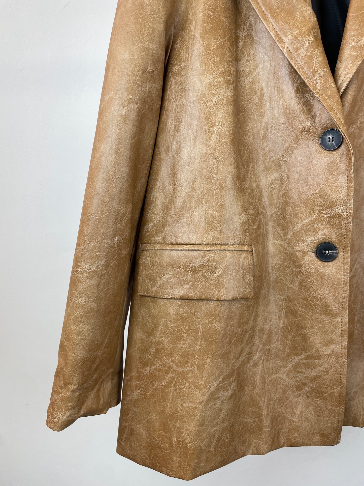 BLAZER OVER IN ECOPELLE