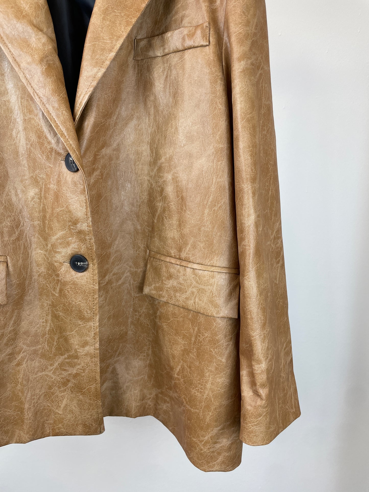 BLAZER OVER IN ECOPELLE