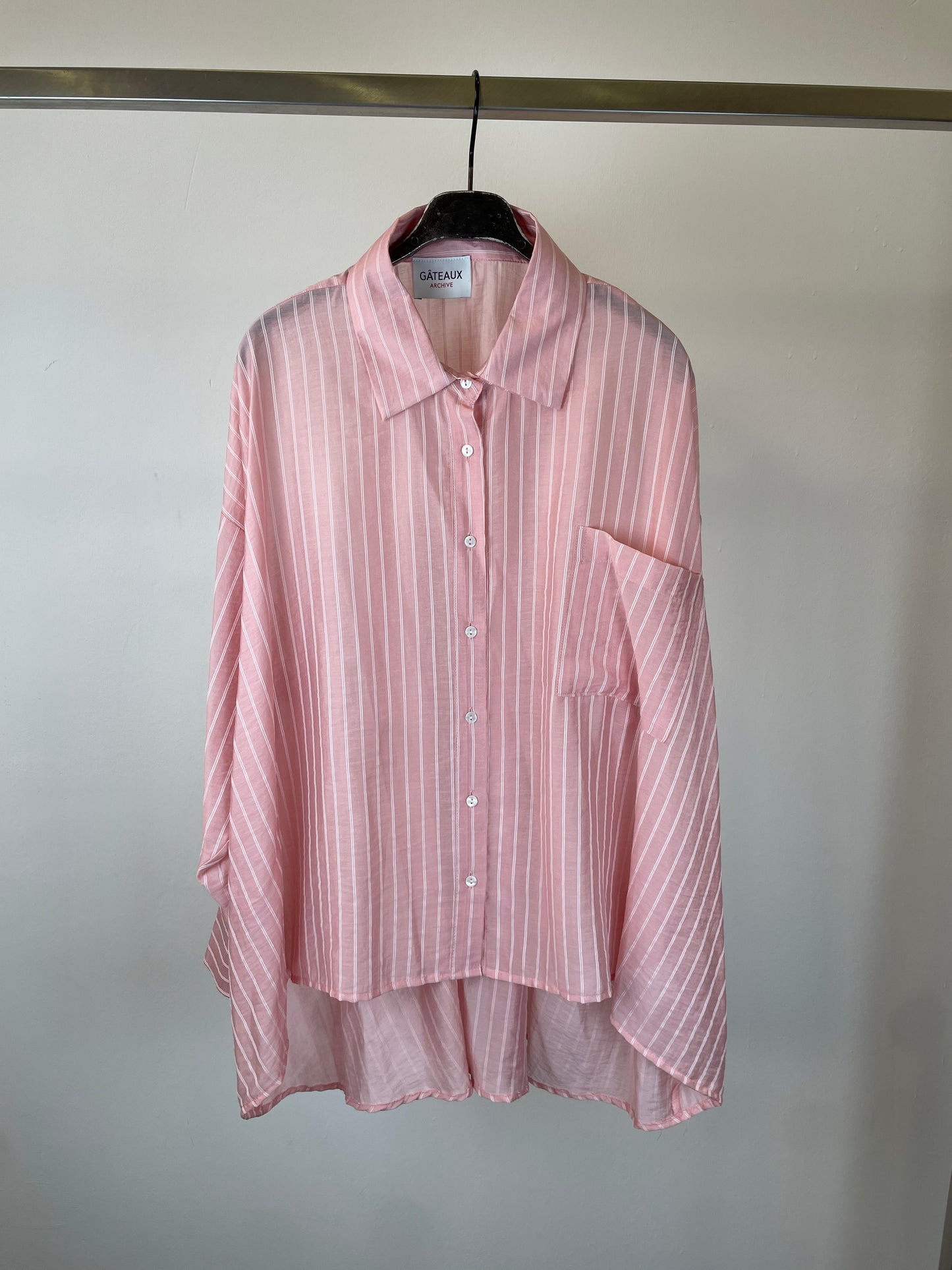 CAMICIA A RIGHE LEGGERA
