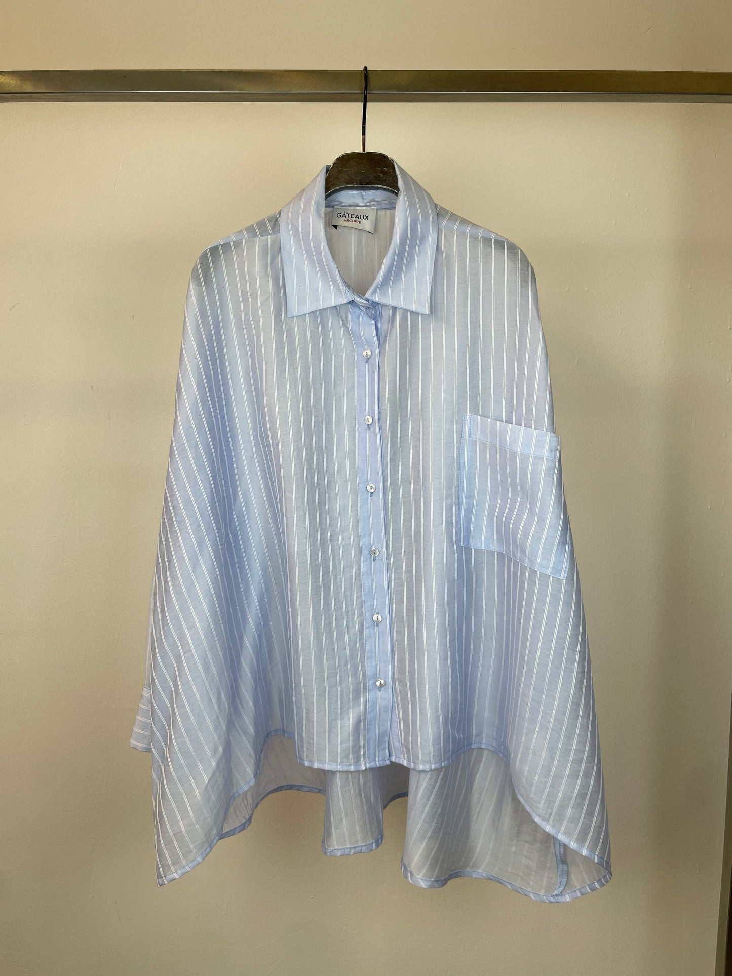 CAMICIA A RIGHE LEGGERA