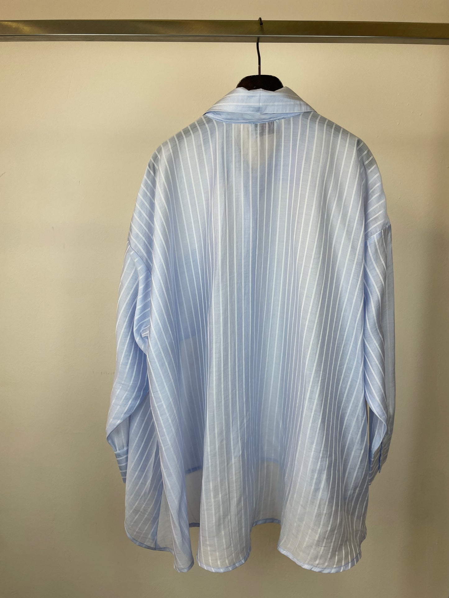 CAMICIA A RIGHE LEGGERA