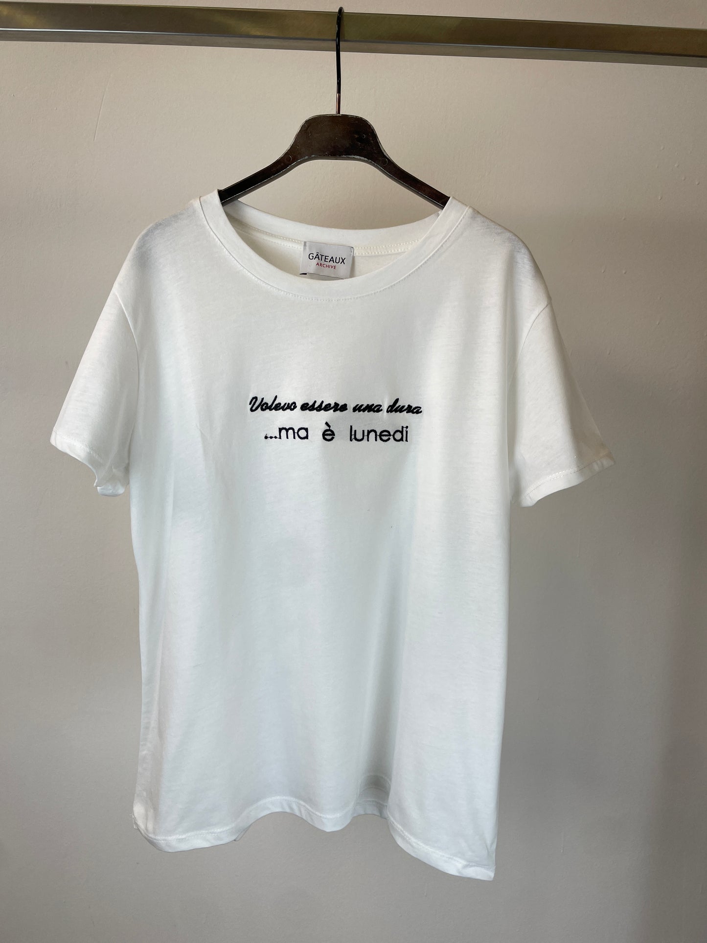 T-SHIRT "Volevo essere un duro...ma è lunedì"