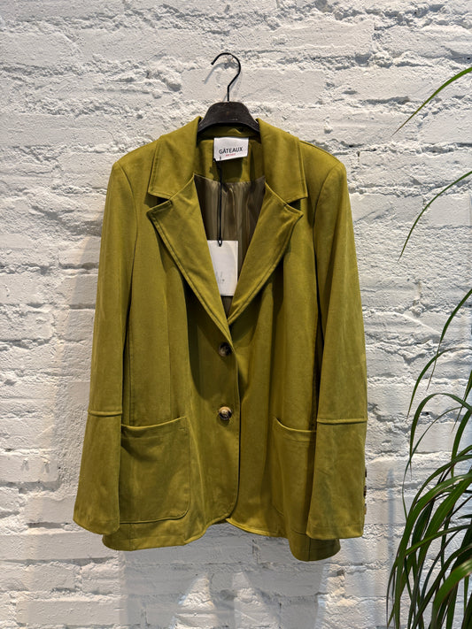 BLAZER EFFETTO SCAMOSCIATO