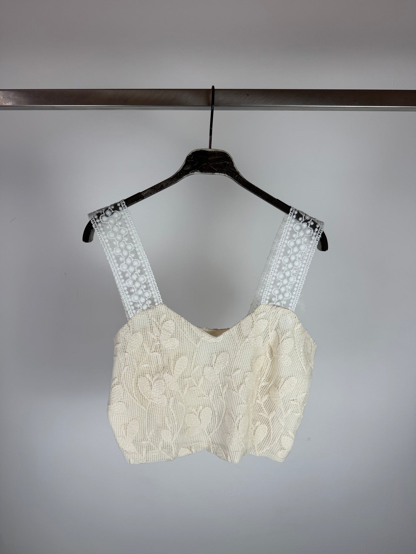 TOP IN PIZZO MACRAME'
