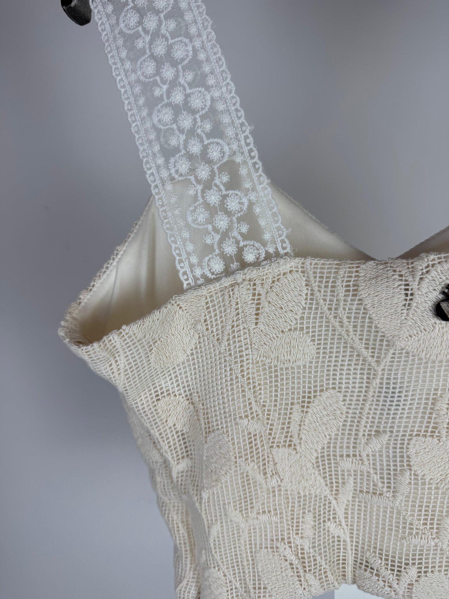 TOP IN PIZZO MACRAME'