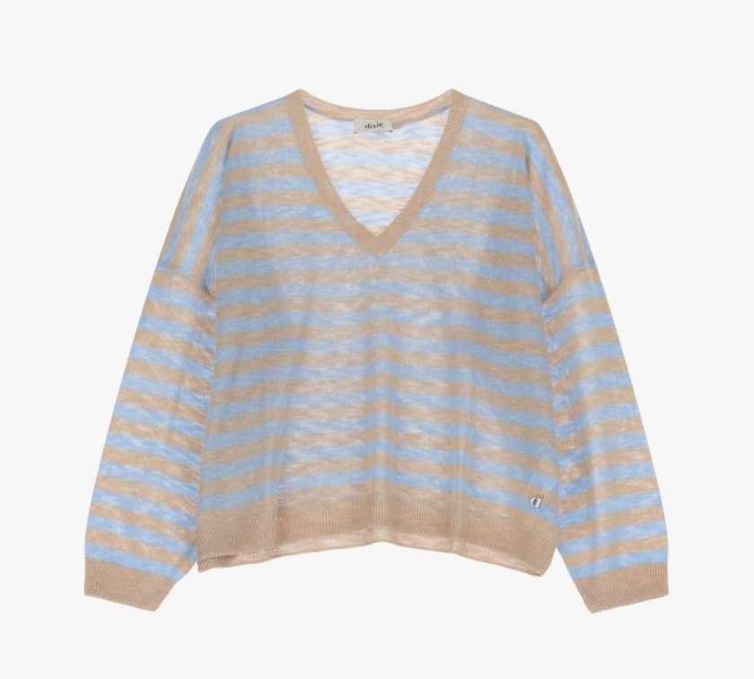 MAGLIA A RIGHE MANICHE LUNGHE