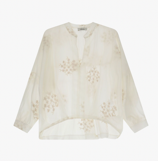 CAMICIA RICAMO FLOREALE