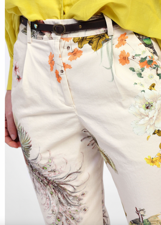 PANTALONE STAMPA FLORELE